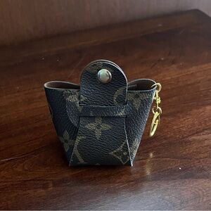 LV conversion Mini Monogram Keychain Pouch